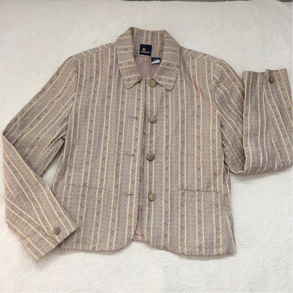Liz Sport Jackets & Blazers - Vintage Cottagecore Floral Blazer Jacket Medium Career Office